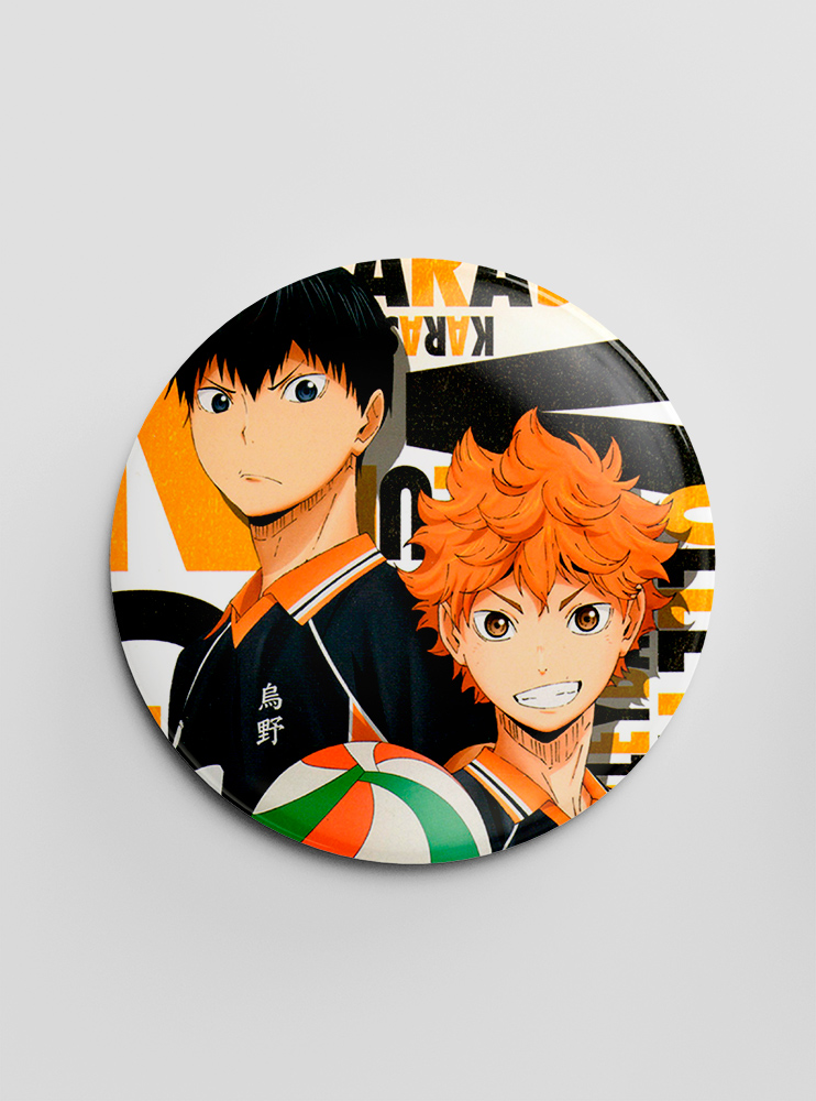Значок "Волейбол" 12 (Haikyuu)