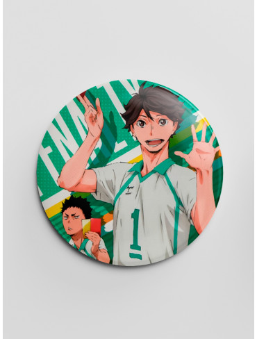 Значок "Волейбол" 13 (Haikyuu)