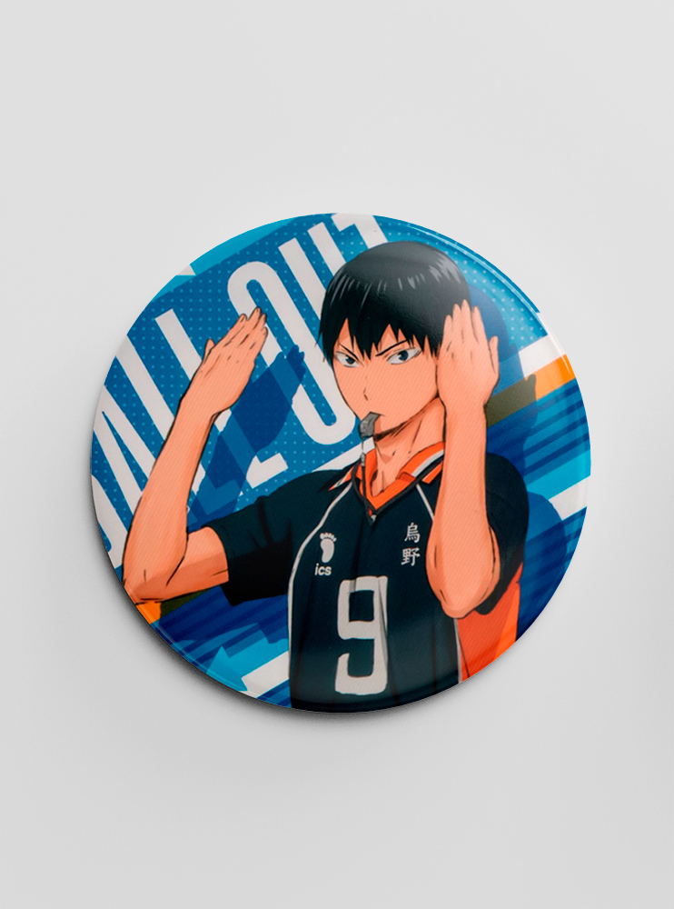 Значок "Волейбол" 15 (Haikyuu)