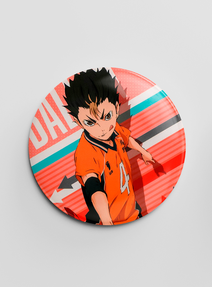 Значок "Волейбол" 19 (Haikyuu)