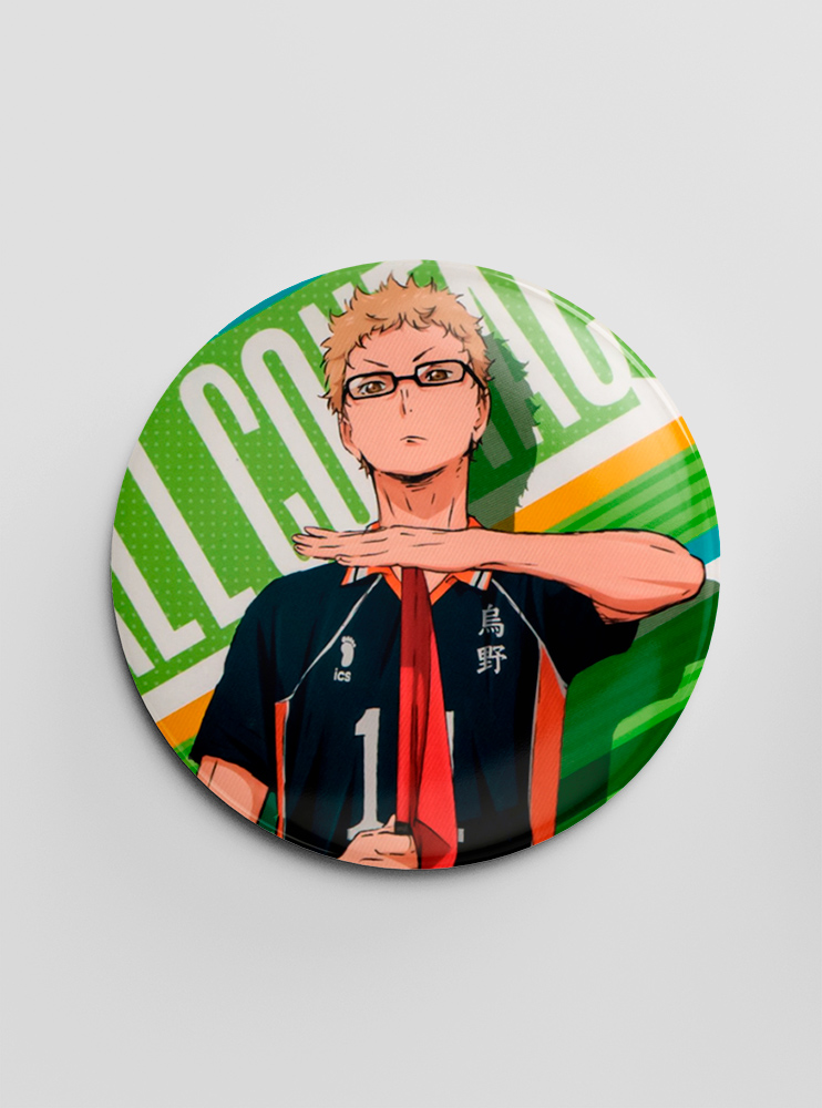 Значок "Волейбол" 22 (Haikyuu)