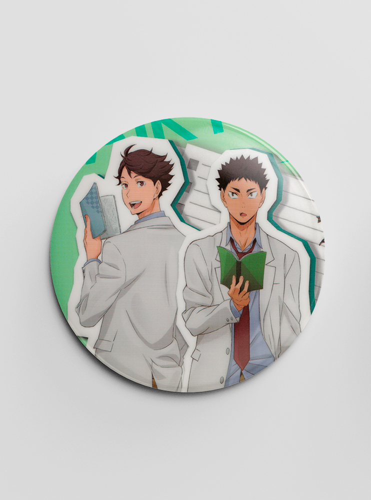 Значок "Волейбол" 24 (Haikyuu)