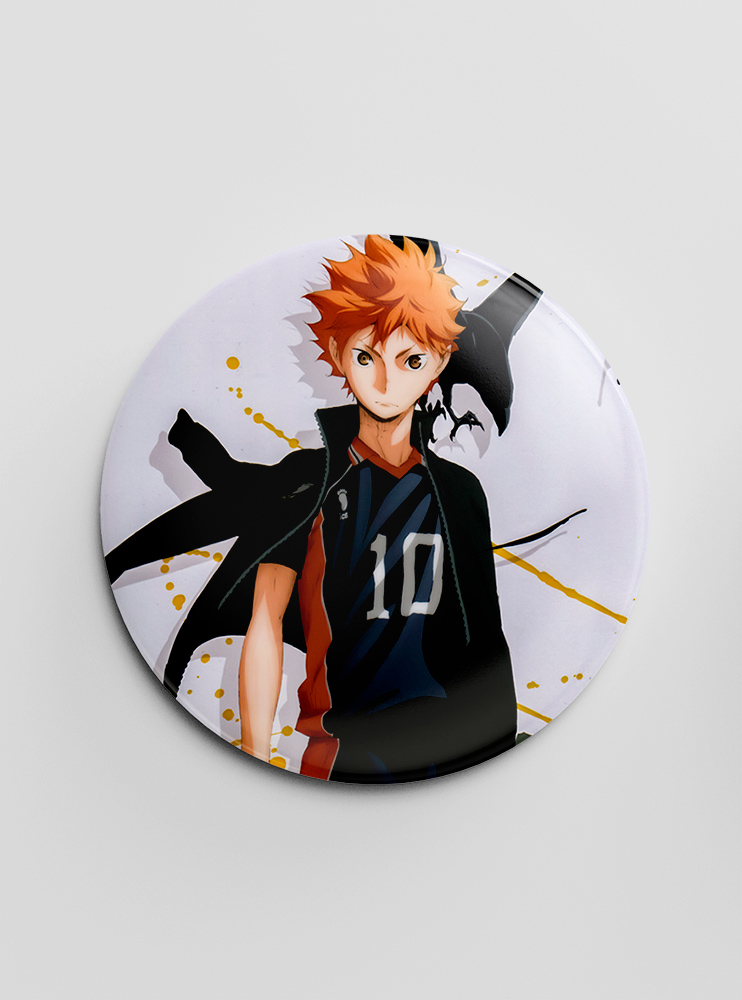 Значок "Волейбол" 3 (Haikyuu)