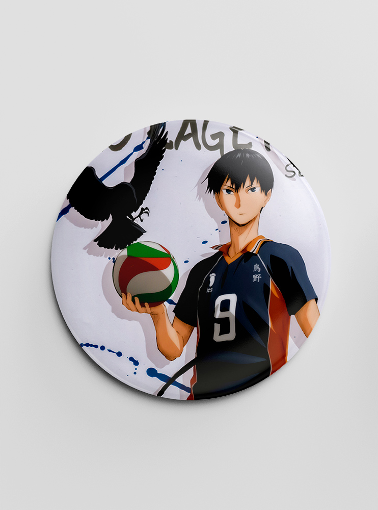 Значок "Волейбол" 5 (Haikyuu)