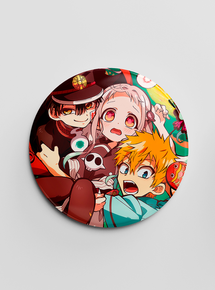 Значок "Туалетний хлопчик Ханако-кун" 11 (Jibaku Shounen Hanako-kun)