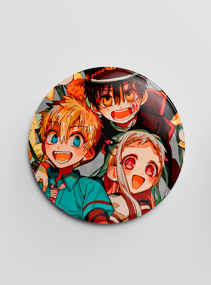Значок "Туалетний хлопчик Ханако-кун" 15 (Jibaku Shounen Hanako-kun)