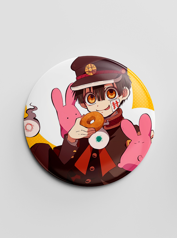 Значок "Туалетний хлопчик Ханако-кун" 8 (Jibaku Shounen Hanako-kun)