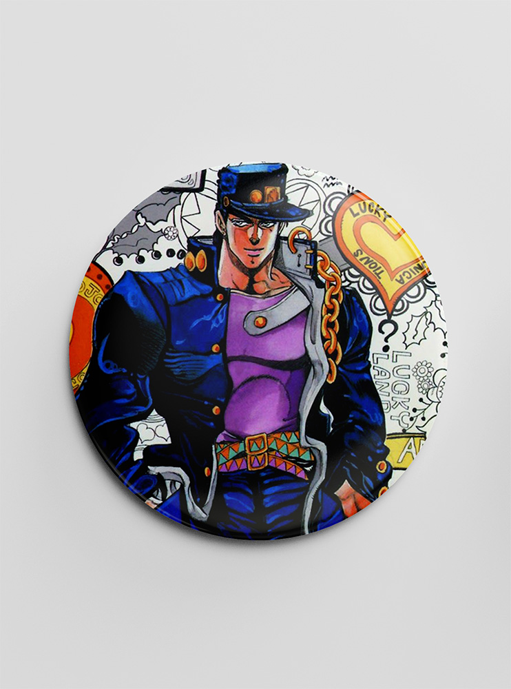 Значок "ДжоДжо" 11 (JoJo's Bizarre Adventure)