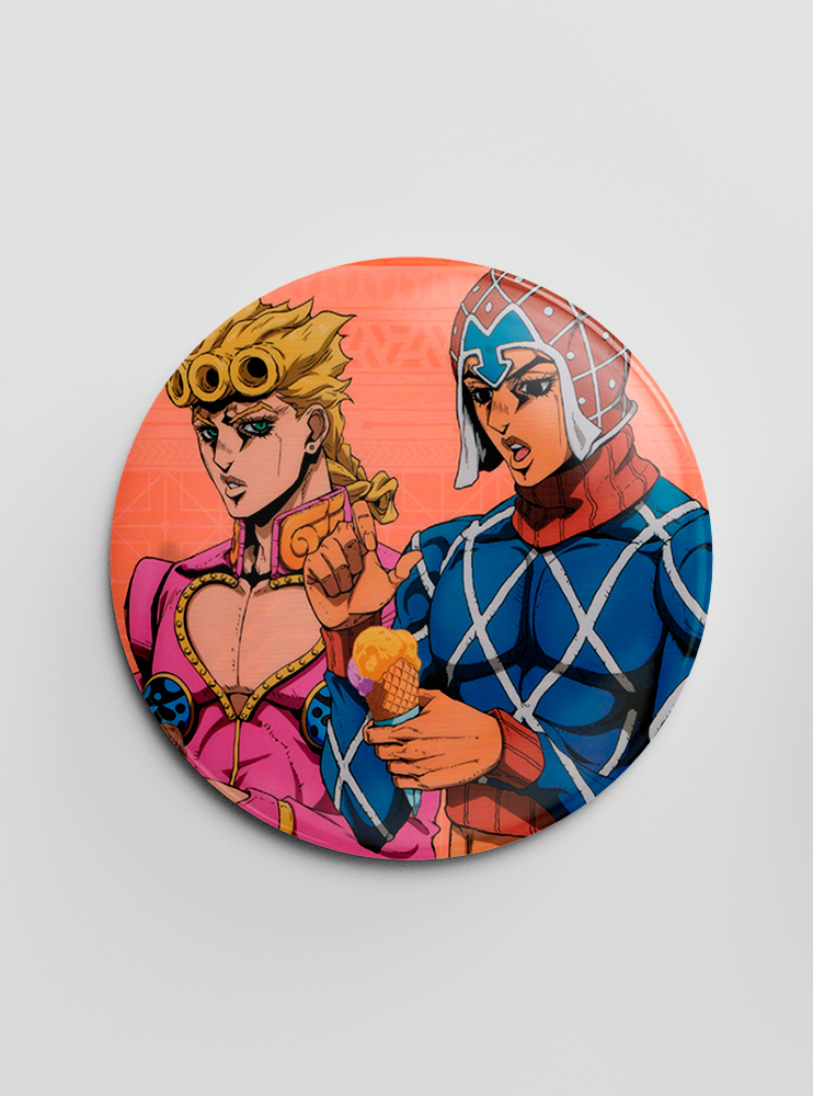 Значок "ДжоДжо" 17 (JoJo's Bizarre Adventure)