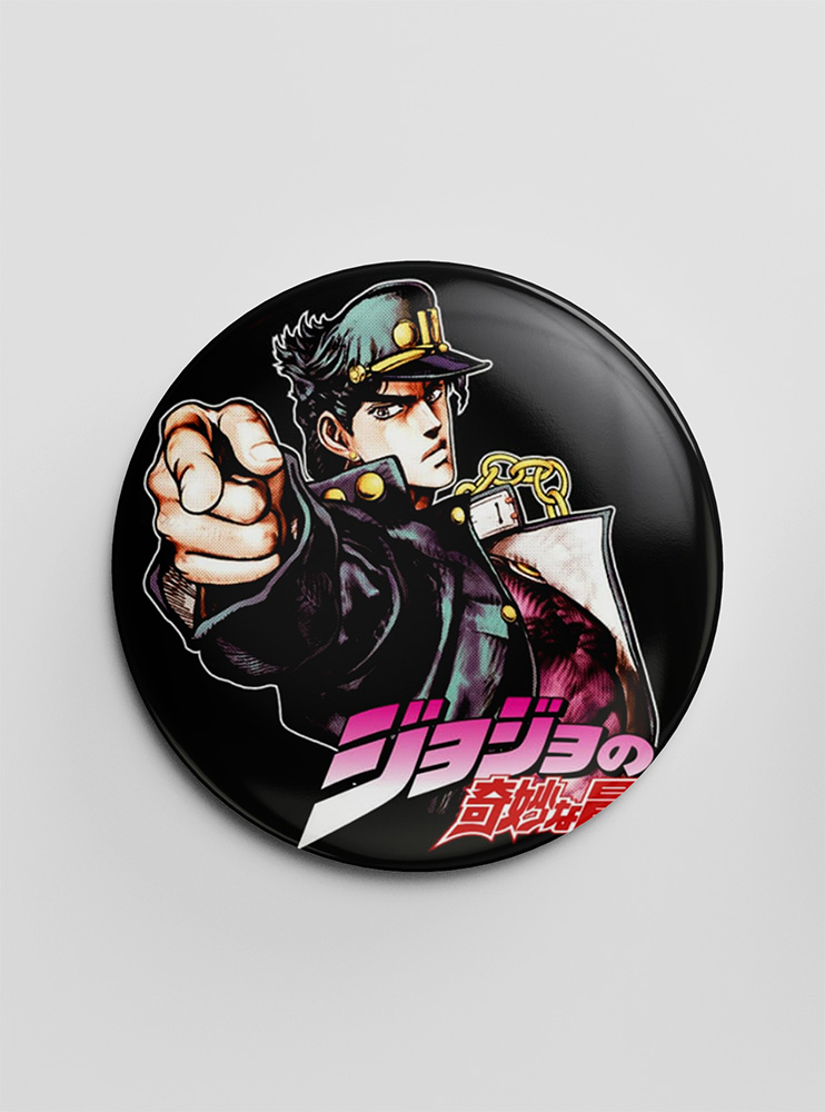Значок "ДжоДжо" 4 (JoJo's Bizarre Adventure)