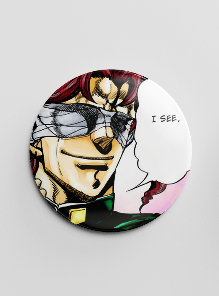 Значок "ДжоДжо" 50 (JoJo's Bizarre Adventure)