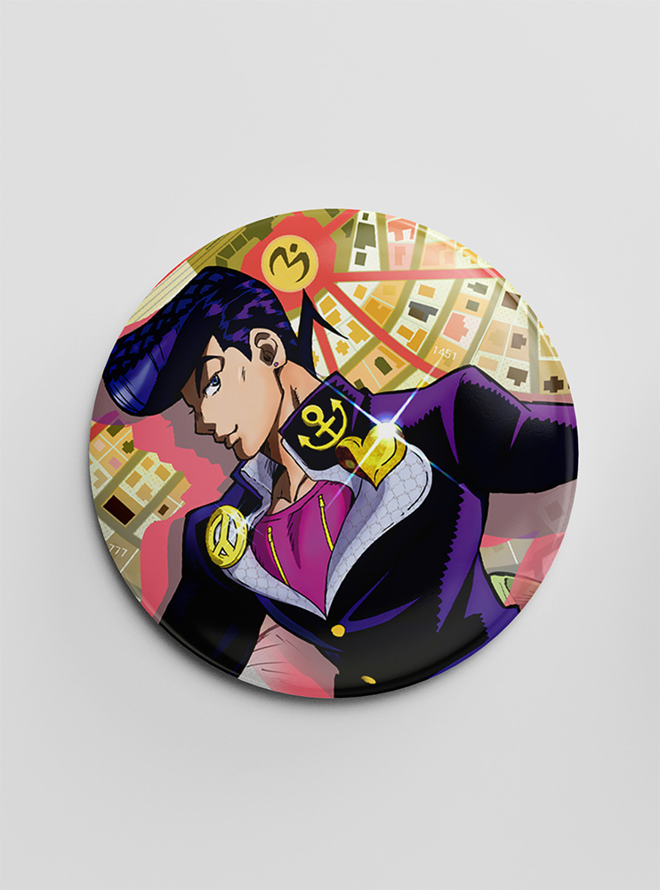 Значок "ДжоДжо" 7 (JoJo's Bizarre Adventure)