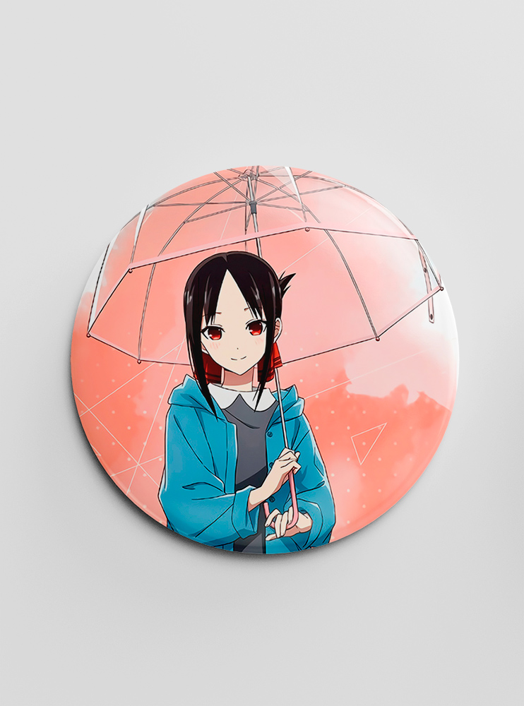 Значок "Каґуя-сама - Кохання як війна" 12 (Kaguya-sama: Love is War)