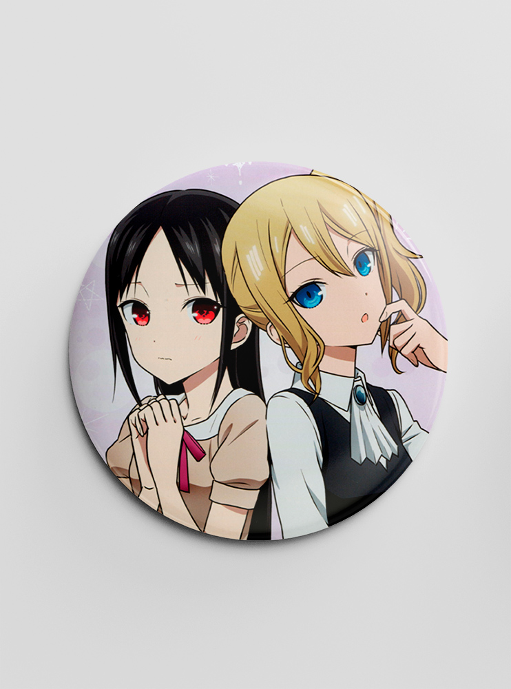 Значок "Каґуя-сама - Кохання як війна" 2 (Kaguya-sama: Love is War)