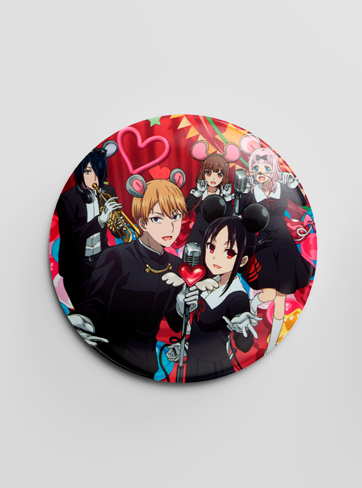 Значок "Каґуя-сама - Кохання як війна" 5 (Kaguya-sama: Love is War)
