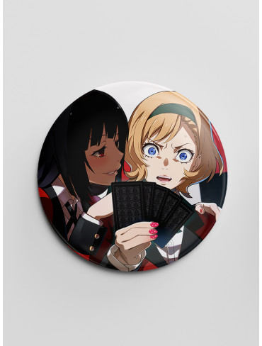 Значок "Шалений азарт" (Kakegurui)
