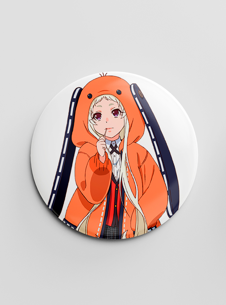 Значок "Шалений азарт" 10 (Kakegurui)