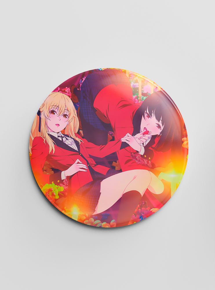 Значок "Шалений азарт" 12 (Kakegurui)