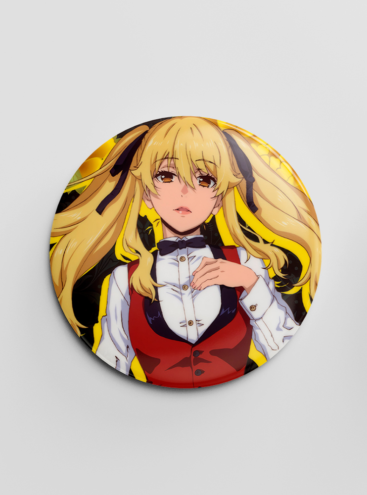Значок "Шалений азарт" 13 (Kakegurui)