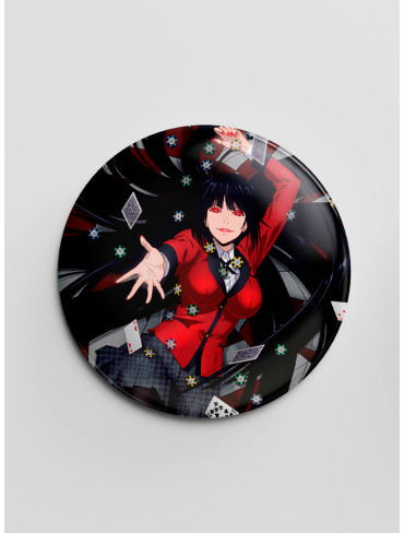 Значок "Шалений азарт" 15 (Kakegurui)