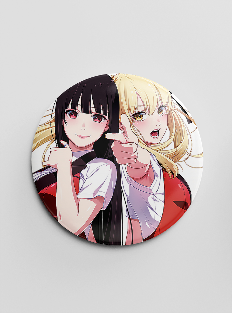 Значок "Шалений азарт" 2 (Kakegurui)