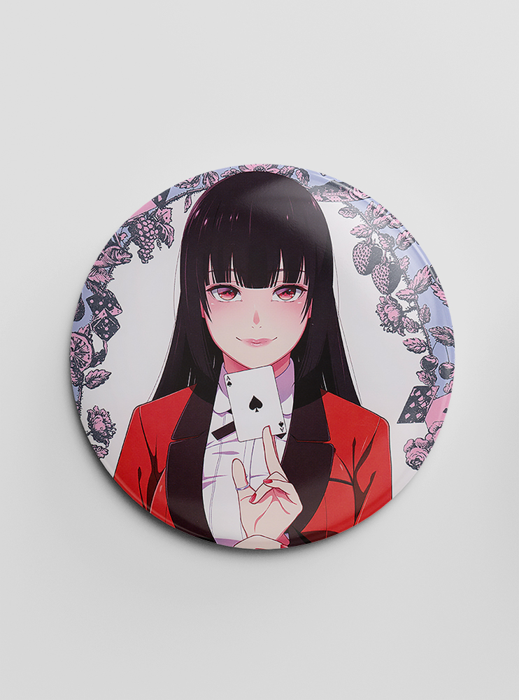 Значок "Шалений азарт" 5 (Kakegurui)
