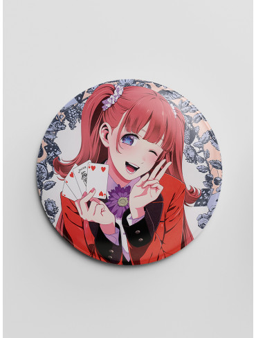 Значок "Шалений азарт" 6 (Kakegurui)