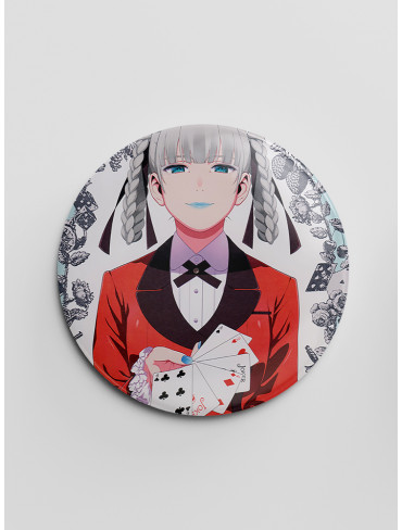 Значок "Шалений азарт" 7 (Kakegurui)