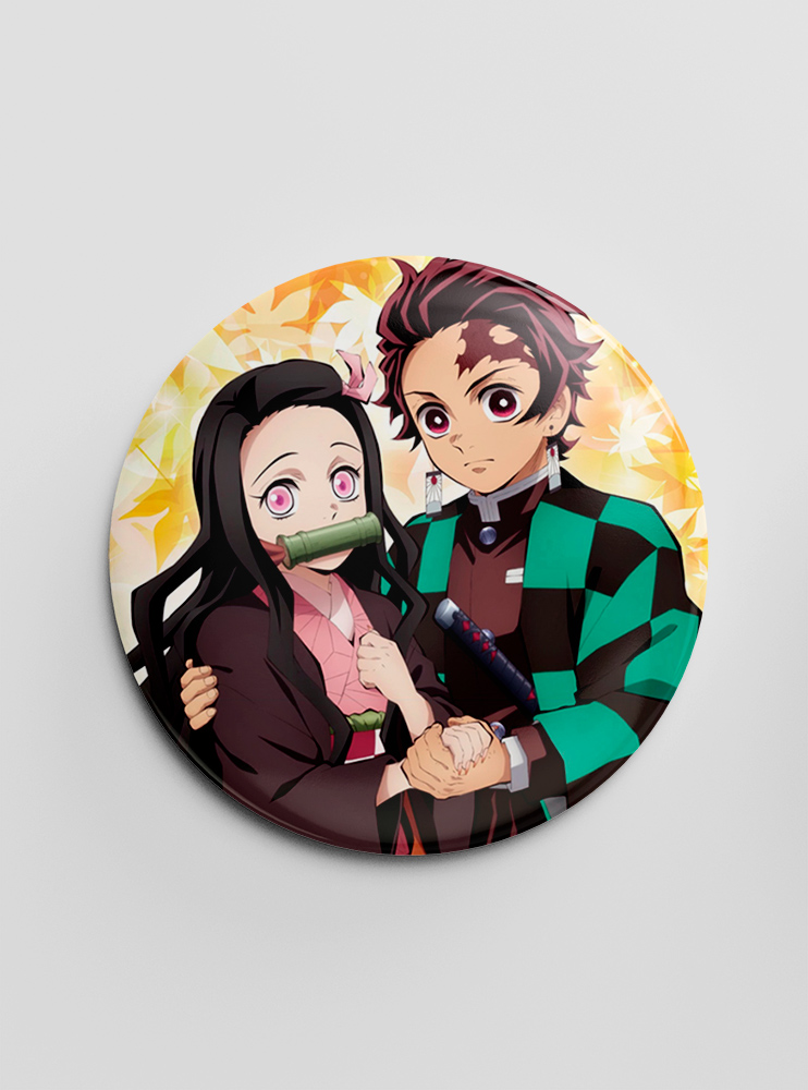 Значок "Клинок, що знищує демонів" 16 (Kimetsu no Yaiba)