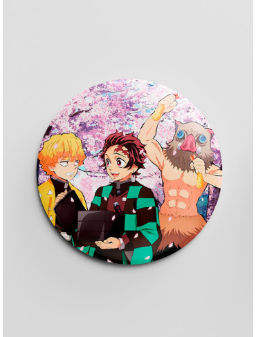 Значок "Клинок, що знищує демонів" 17 (Kimetsu no Yaiba)