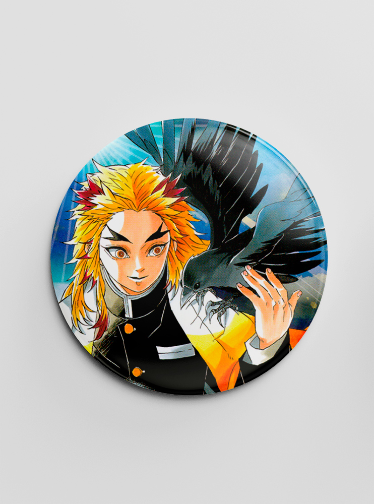 Значок "Клинок, що знищує демонів" 21 (Kimetsu no Yaiba)