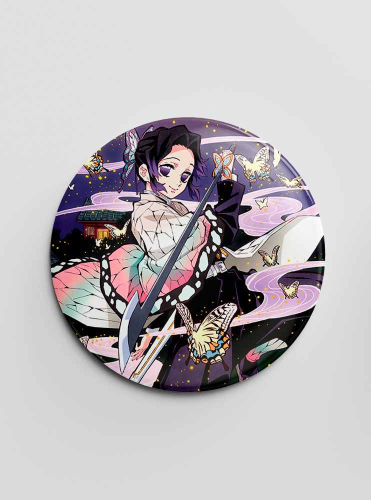 Значок "Клинок, що знищує демонів" 6 (Kimetsu no Yaiba)