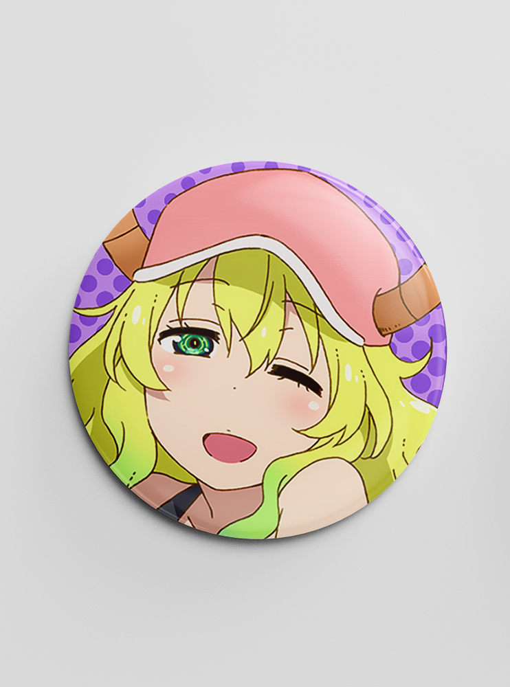 Значок Дракон покоївка пані Кобаяші 12 (Kobayashi-san Chi no Maid Dragon)