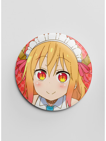 Значок Дракон покоївка пані Кобаяші 15 (Kobayashi-san Chi no Maid Dragon)