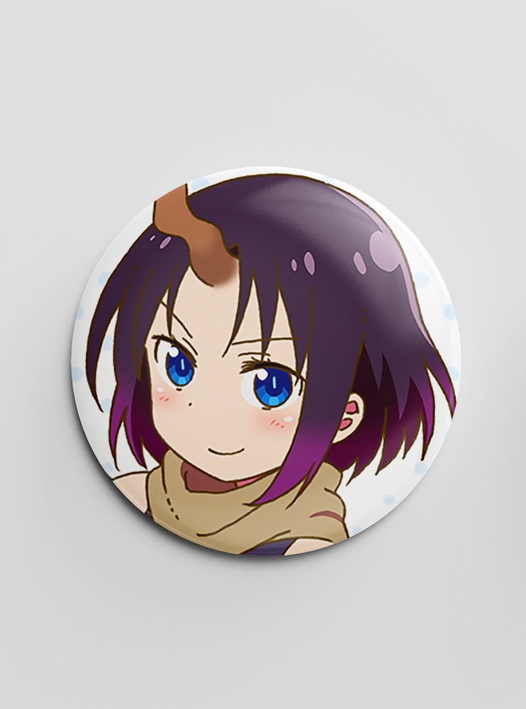 Значок Дракон покоївка пані Кобаяші 2 (Kobayashi-san Chi no Maid Dragon)