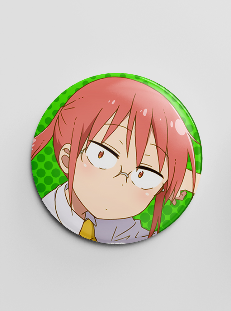 Значок Дракон покоївка пані Кобаяші 6 (Kobayashi-san Chi no Maid Dragon)