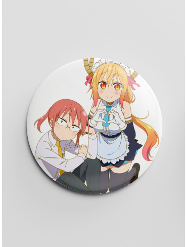 Значок Дракон покоївка пані Кобаяші 7 (Kobayashi-san Chi no Maid Dragon)
