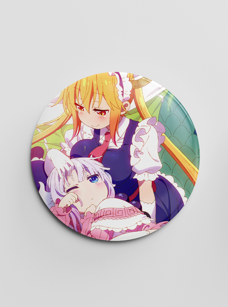 Значок Дракон покоївка пані Кобаяші 8 (Kobayashi-san Chi no Maid Dragon)