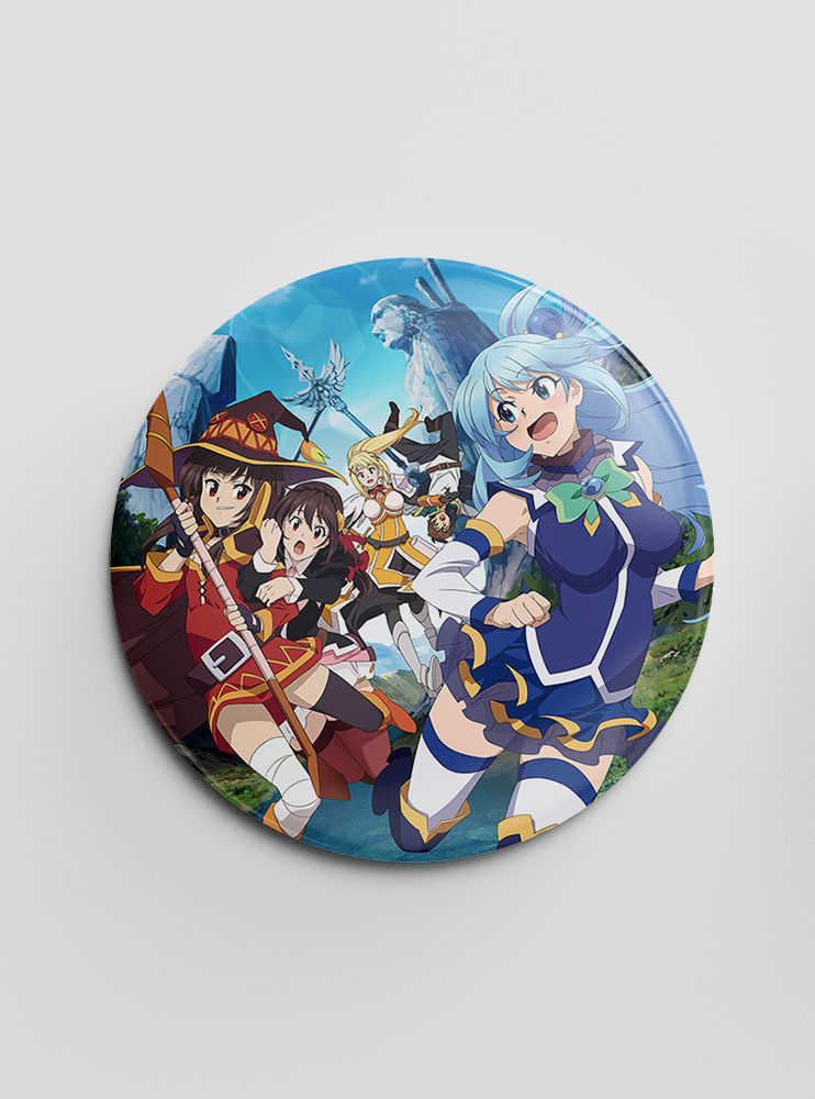 Значок Коноcуба 8 (KonoSuba)