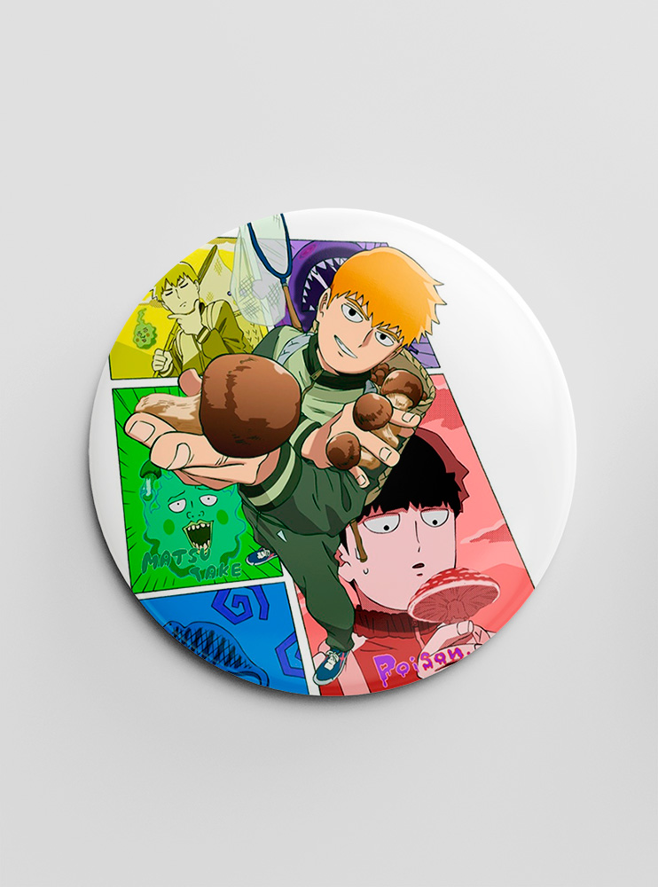 Значок Моб Психо 100 10 (Mob Psycho 100) Значок Моб Психо 100 10 (Mob Psycho 100)