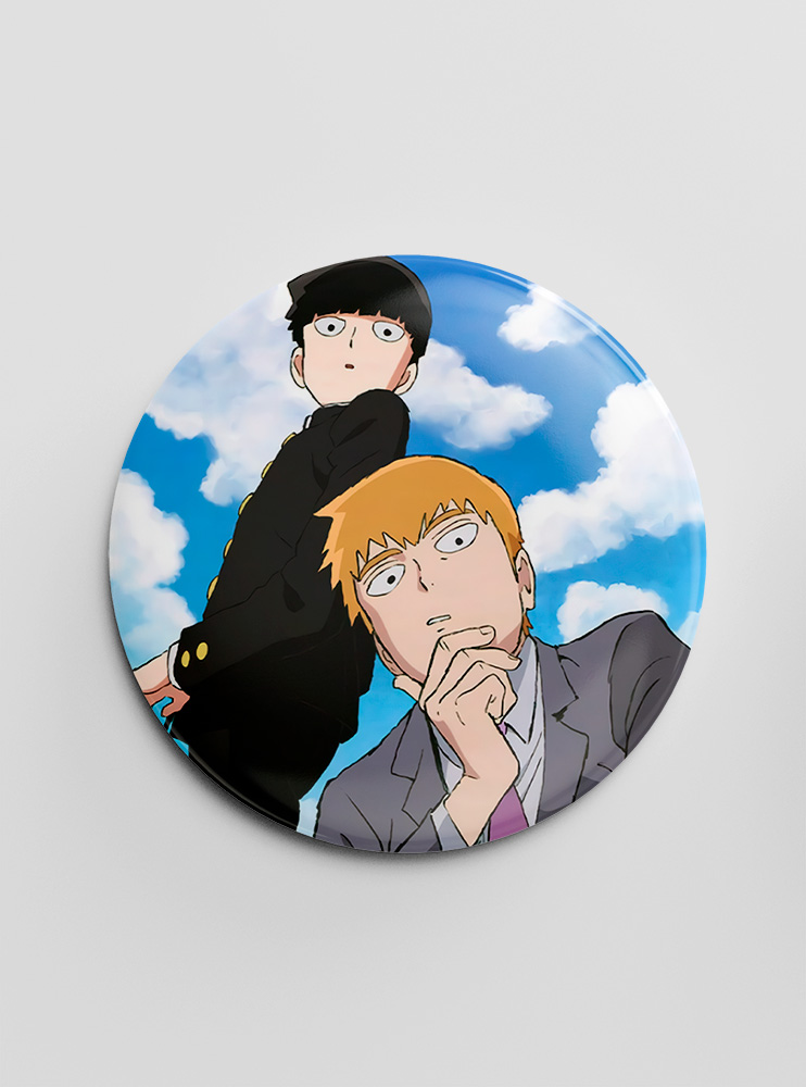 Значок Моб Психо 100 7 (Mob Psycho 100) Значок Моб Психо 100 7 (Mob Psycho 100)