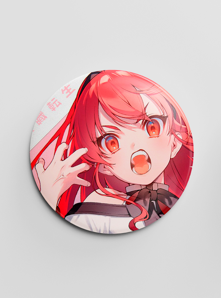 Значок "Реінкарнація Безробітного" 21 (Mushoku Tensei: Isekai Ittara Honki Dasu)