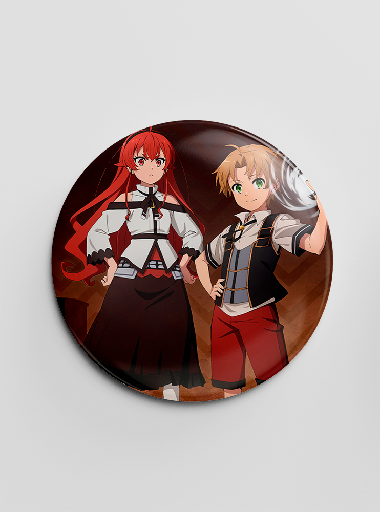 Значок "Реінкарнація Безробітного" 5 (Mushoku Tensei: Isekai Ittara Honki Dasu)