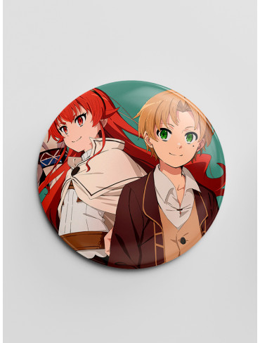 Значок "Реінкарнація Безробітного" 6 (Mushoku Tensei: Isekai Ittara Honki Dasu)