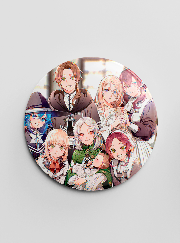 Значок "Реінкарнація Безробітного" 7 (Mushoku Tensei: Isekai Ittara Honki Dasu)