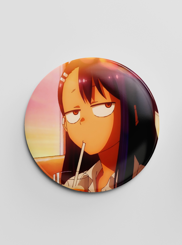 Значок "Не знущайся з мене, Наґаторо" 9 (Ijiranaide, Nagatoro-san)