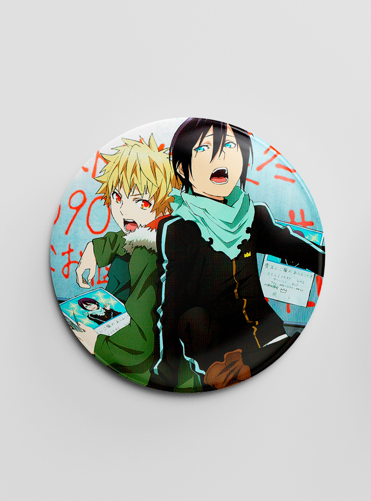 Значок "Безхатній Бог" 2 (Noragami) Значок "Безхатній Бог" 2 (Noragami)