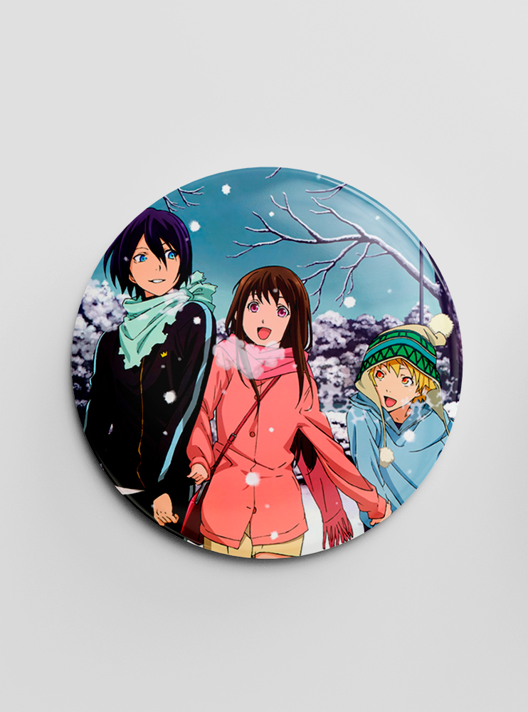 Значок "Безхатній Бог" 6 (Noragami) Значок "Безхатній Бог" 6 (Noragami)