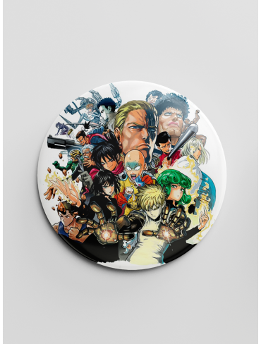 Значок Ванпанчмен 3 (One-Punch Man)