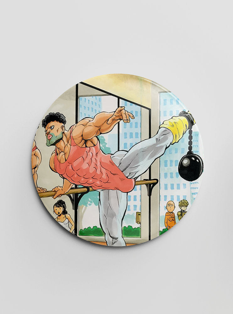 Значок Ванпанчмен 4 (One-Punch Man)